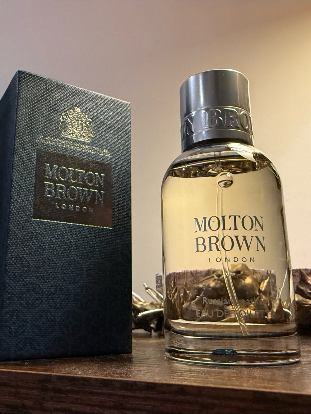 Molton Brown Russian Leather Eau De Toilette RARE DISCONTINUED